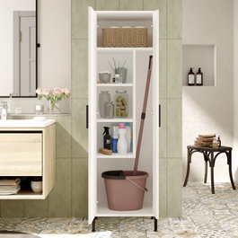Hanah Home Armario Multiusos Dy1-W Blanco